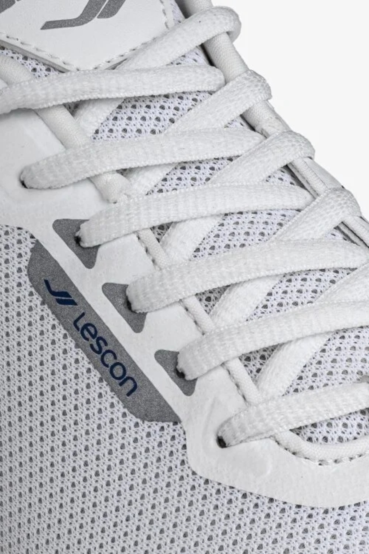 Lescon Gym Siyah Erkek Runner Kosu Ayakkabısı Beyaz