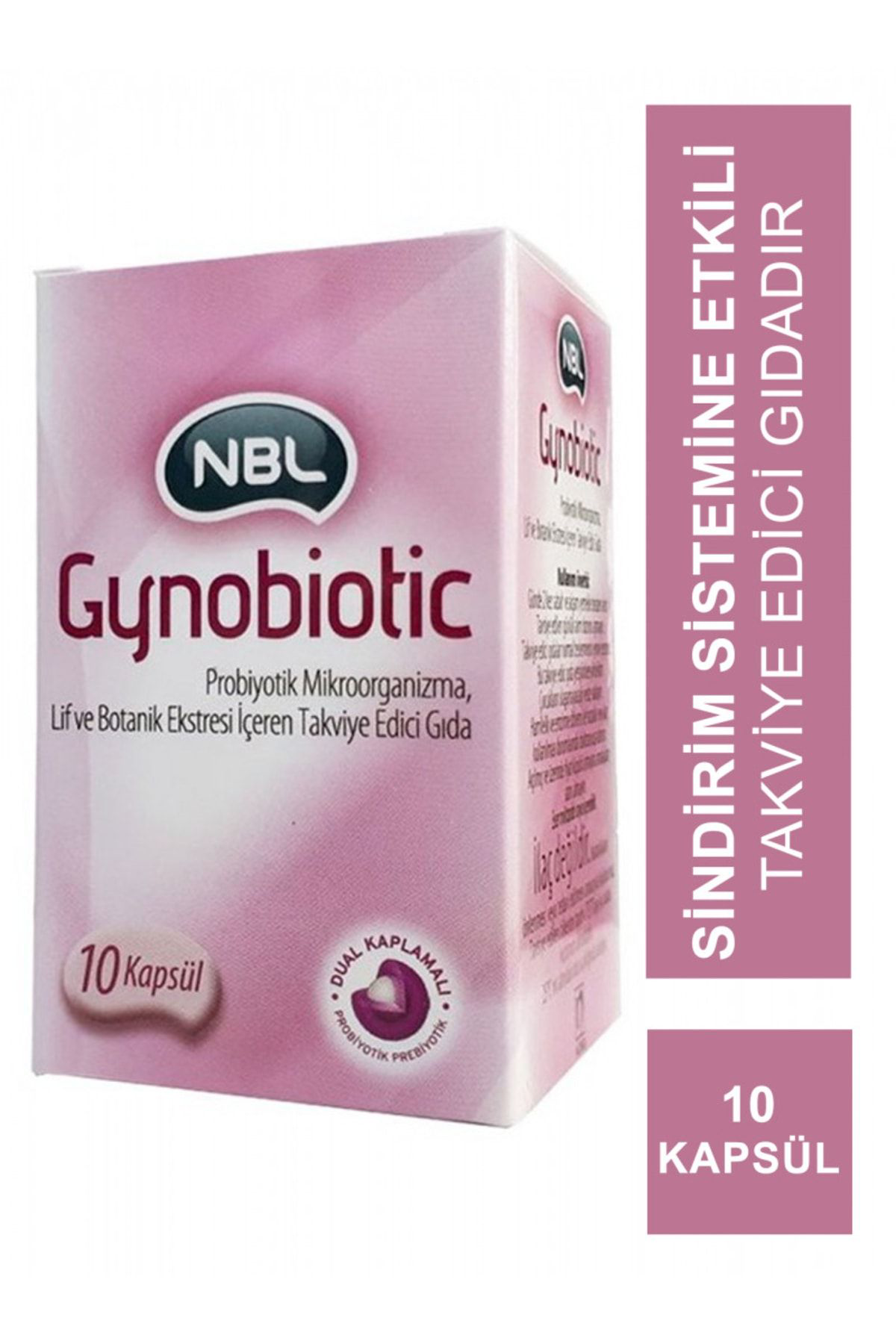 Nbl Gynobiotic Takviye Edici Gıda 10 Kapsül