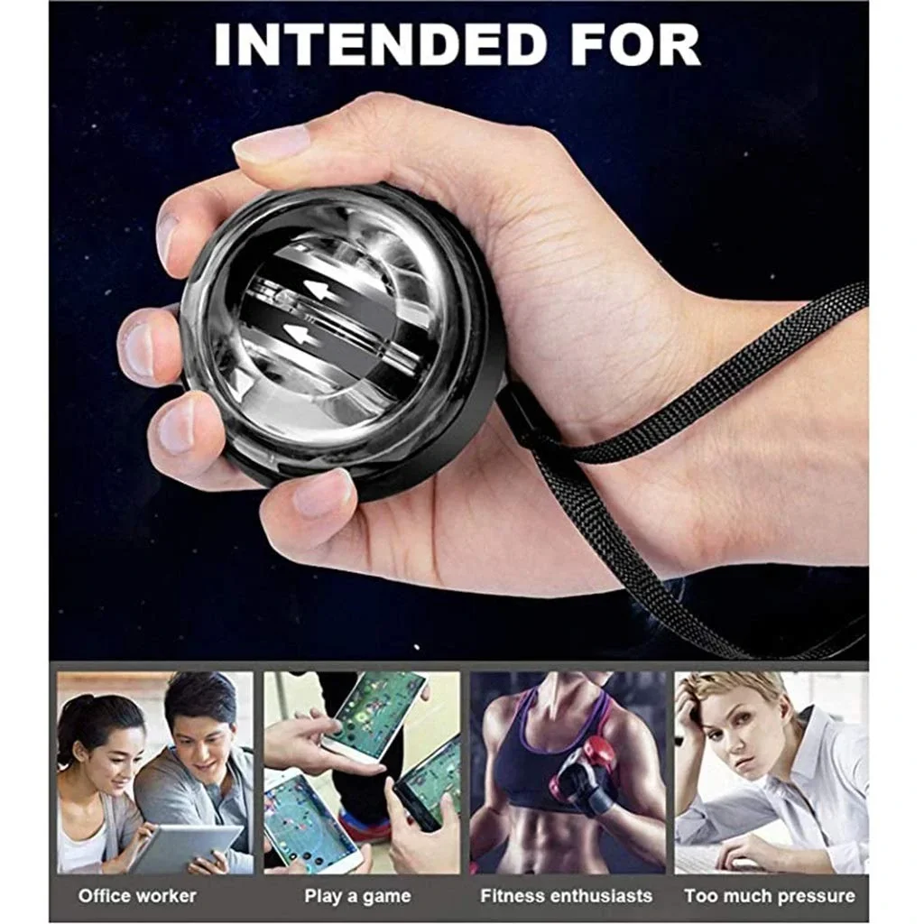 Gyro Ball El Bilek Egzersiztopu Otomatik Jiroskop Kol Kuvvet Spor Ekipmanı Gyro Ball El Bilek Egzersiztopu Otomatik Jiroskop Kol Kuvvet Spor Ekipmanı Fiyatı, Yorumları ve Özellikleri