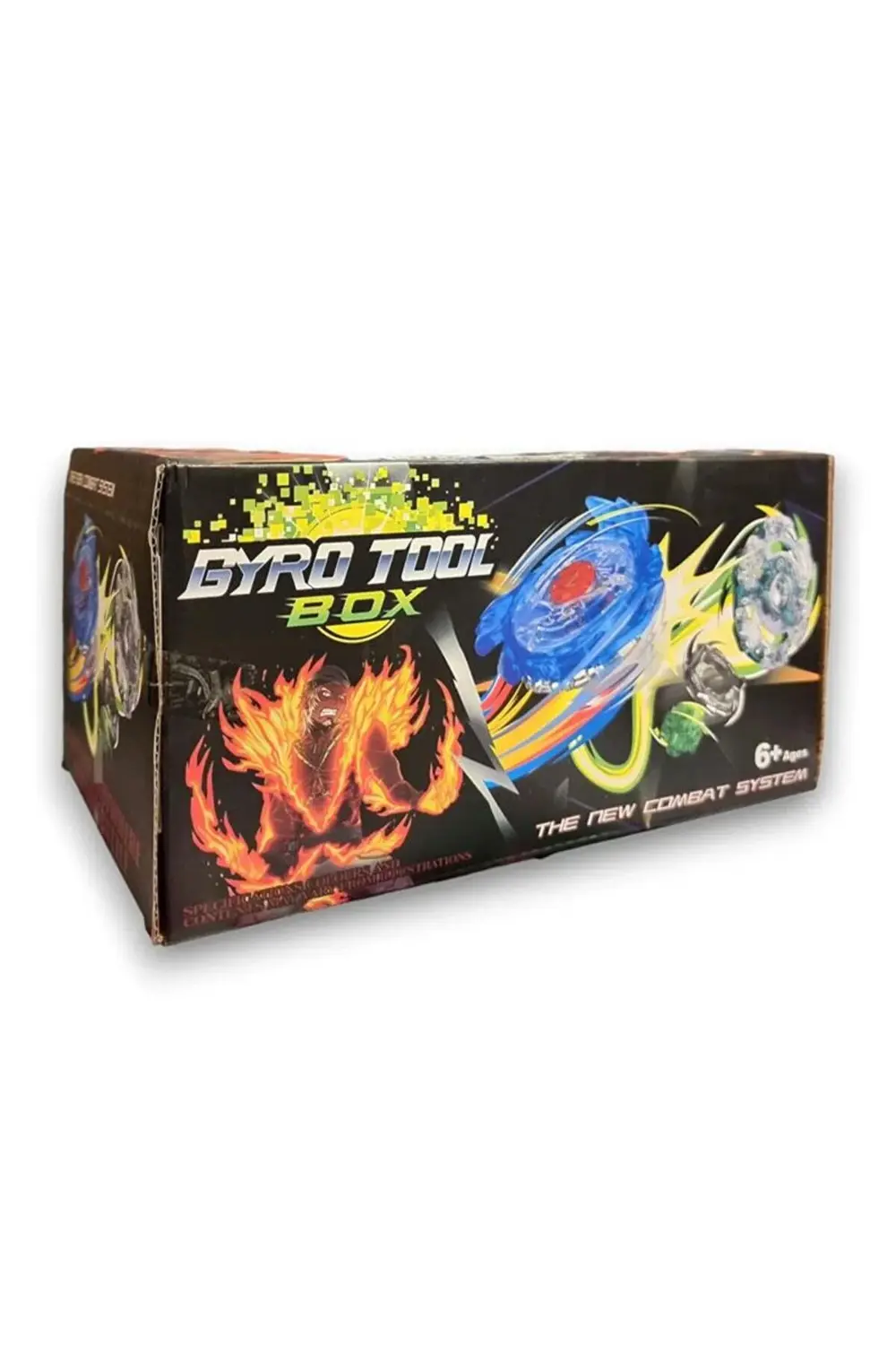 Gyro Tool Beyblade Metal Topaç 12'li Set Çantalı 8801