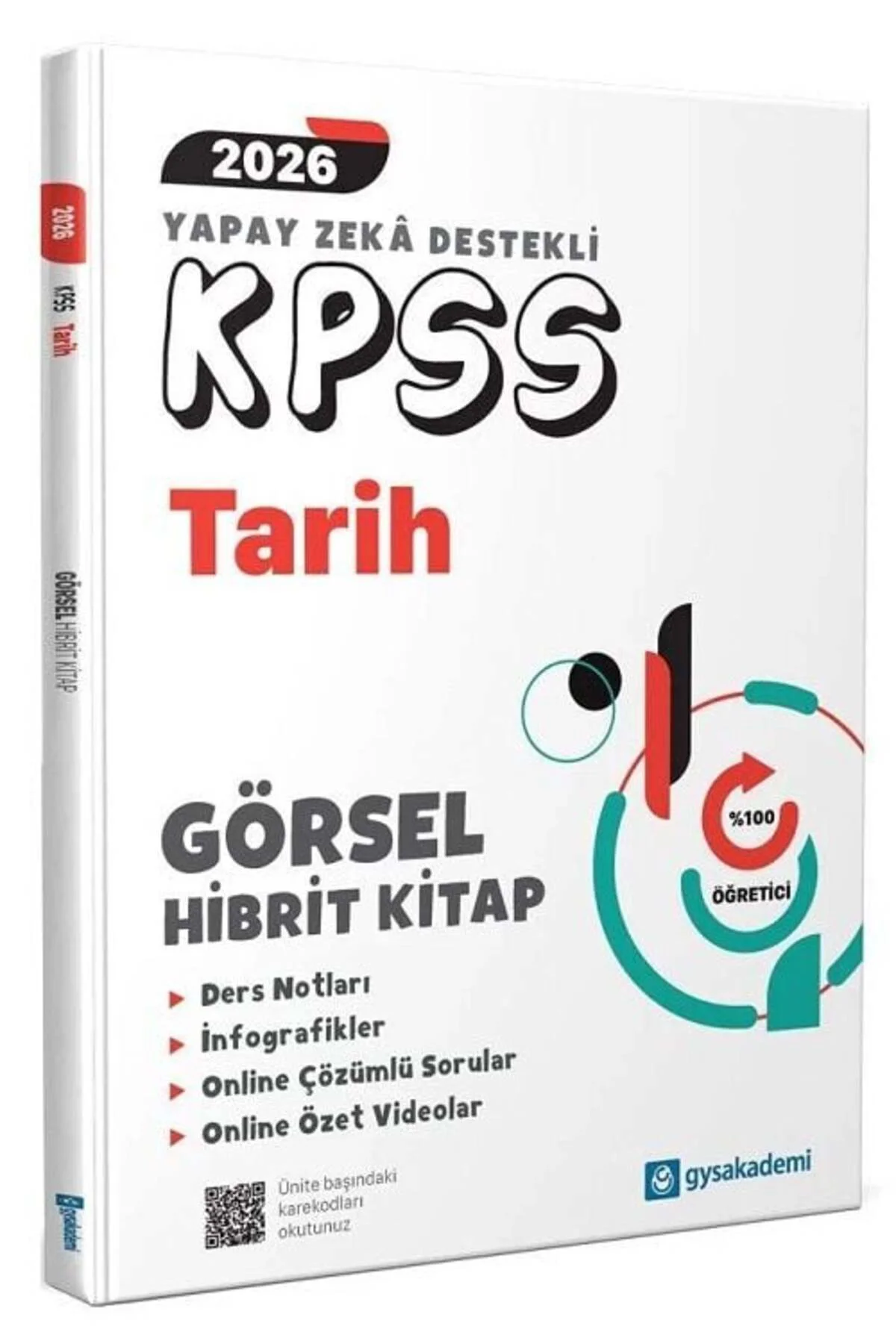 GYS Akademi 2026 KPSS Tarih Görsel Hibrit Kitap GYS Akademi
