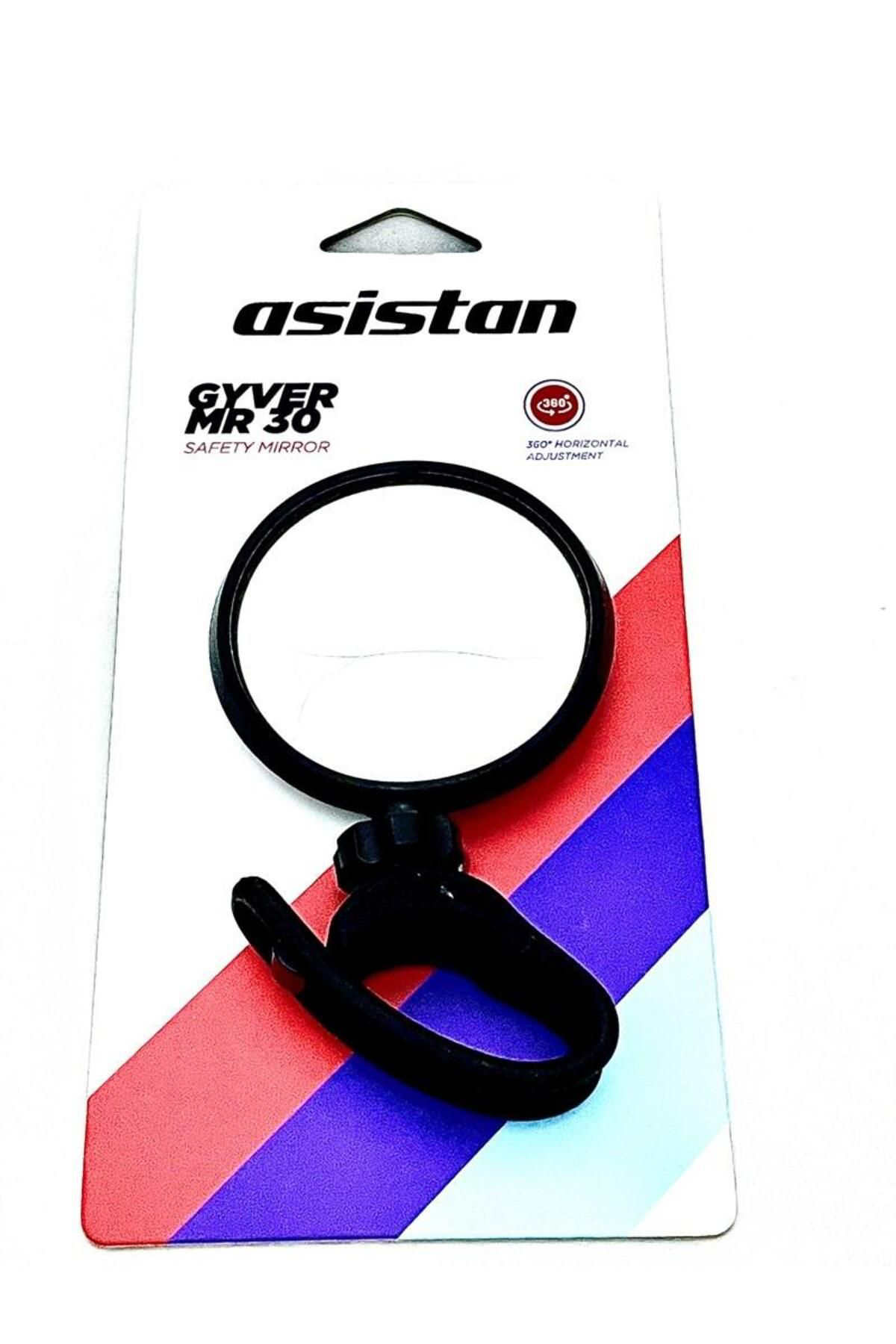 Gyver Mr30 Bisiklet Ayna Kayış Bağlantılı Geniş Açılı Ayna