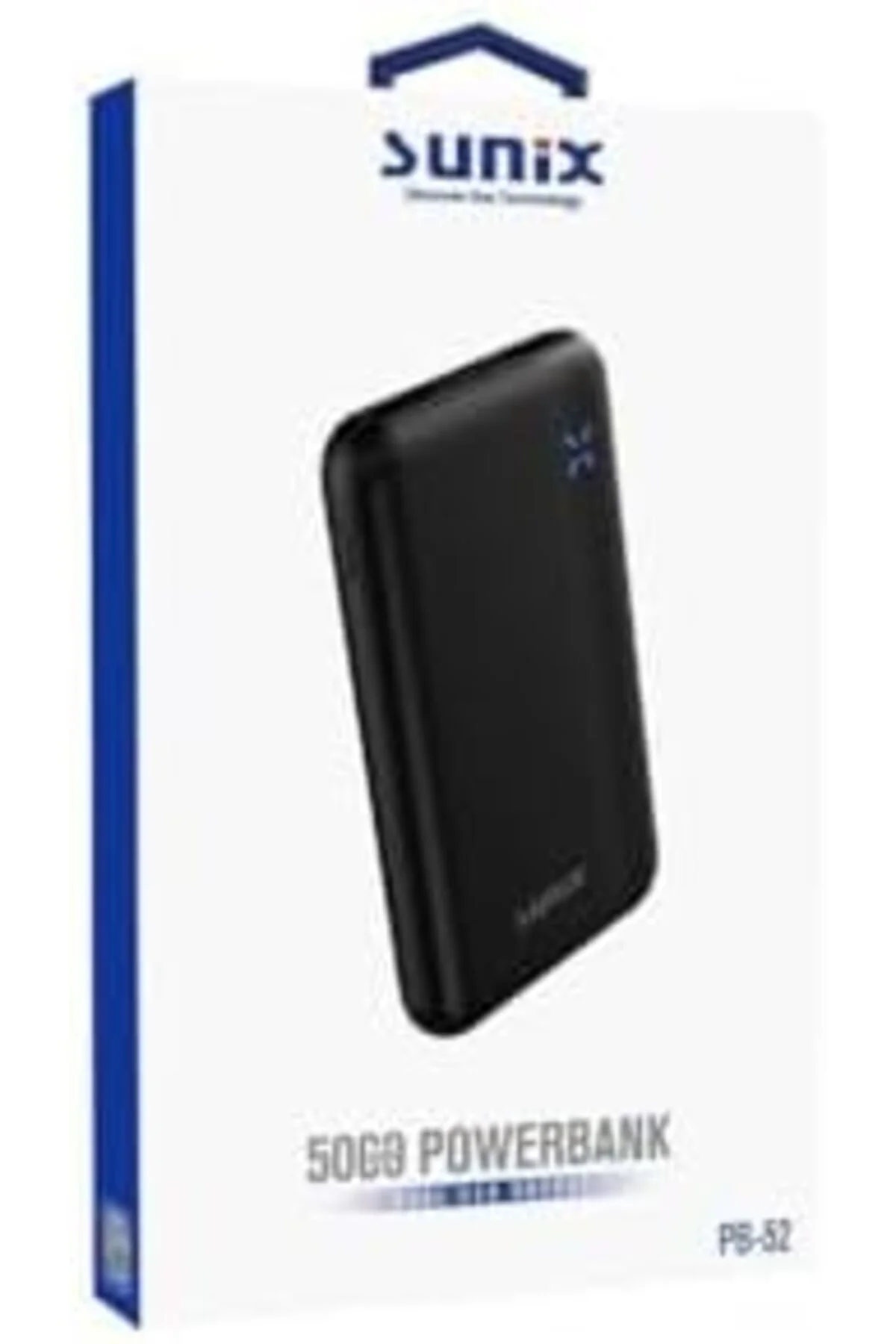 gzmshop 5000 Mah Çift USB Çıkışlı Powerbank Siyah PB-52 1247171