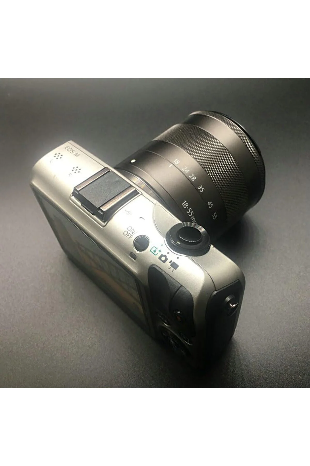 gzmshop EOS M, M2, M3, M5, M6, M10 İçin Flaş Kızağı (Hot Shoe) Ka