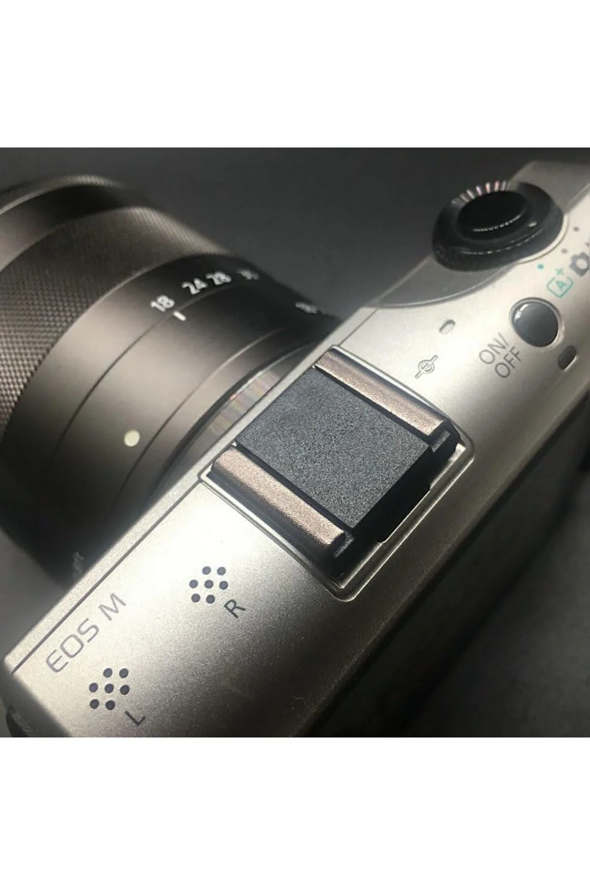 gzmshop EOS M, M2, M3, M5, M6, M10 İçin Flaş Kızağı (Hot Shoe) Ka