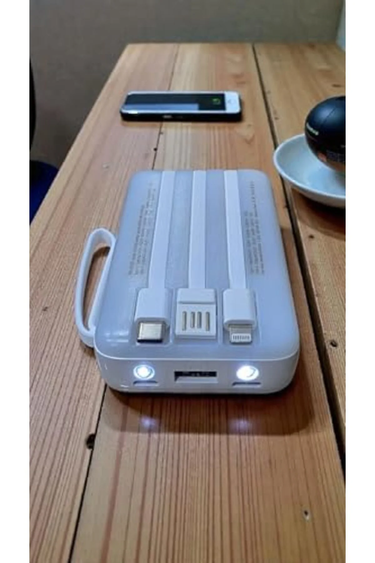 gzmshop H28 10000 MH PD 20W ve USB 22.5W FAST HIZLI ŞARJ DAHİLİ T