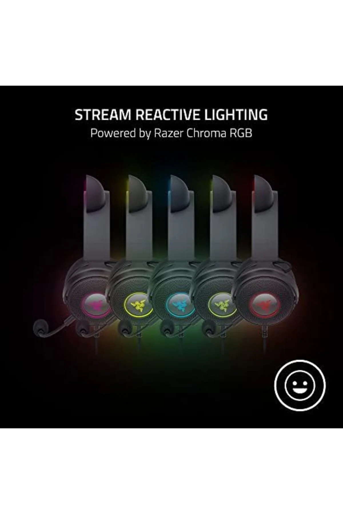 gzmshop Kraken V2 Pro - Değiştirilebilir Kulaklı Kablolu RGB Kula