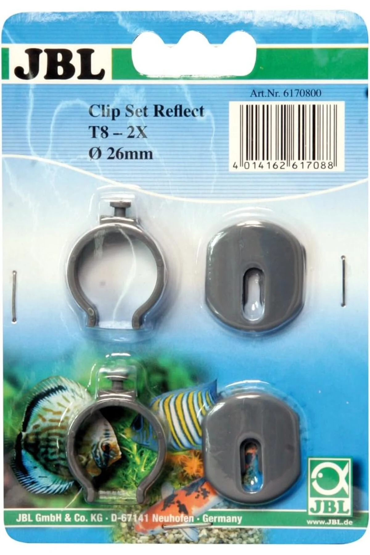 gzmshop Solar Reflektör Klips T-8, 111-61708ASD 1247171