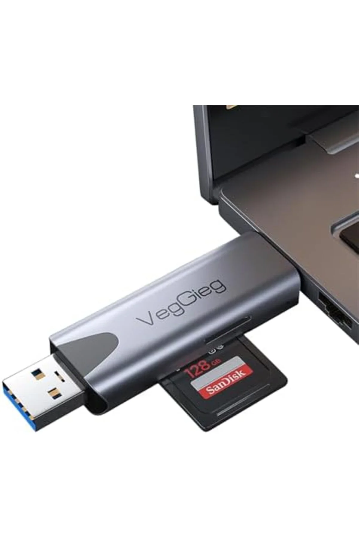 gzmshop Type-C ve USB 3.0 SD-MicroSD TF Kart Okuyucu 1247171