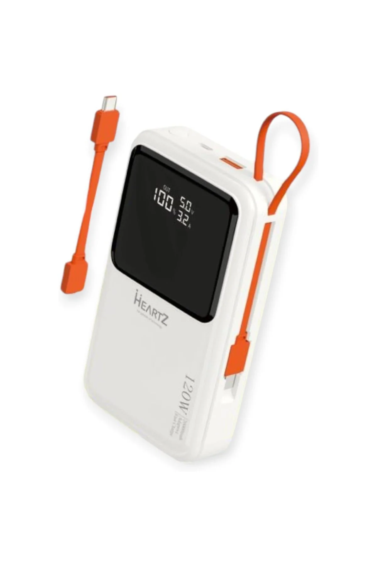 H007 20000 MH PD 45W ve USB 120W FAST HIZLI ŞARJ DAHİLİ TYPE C VE