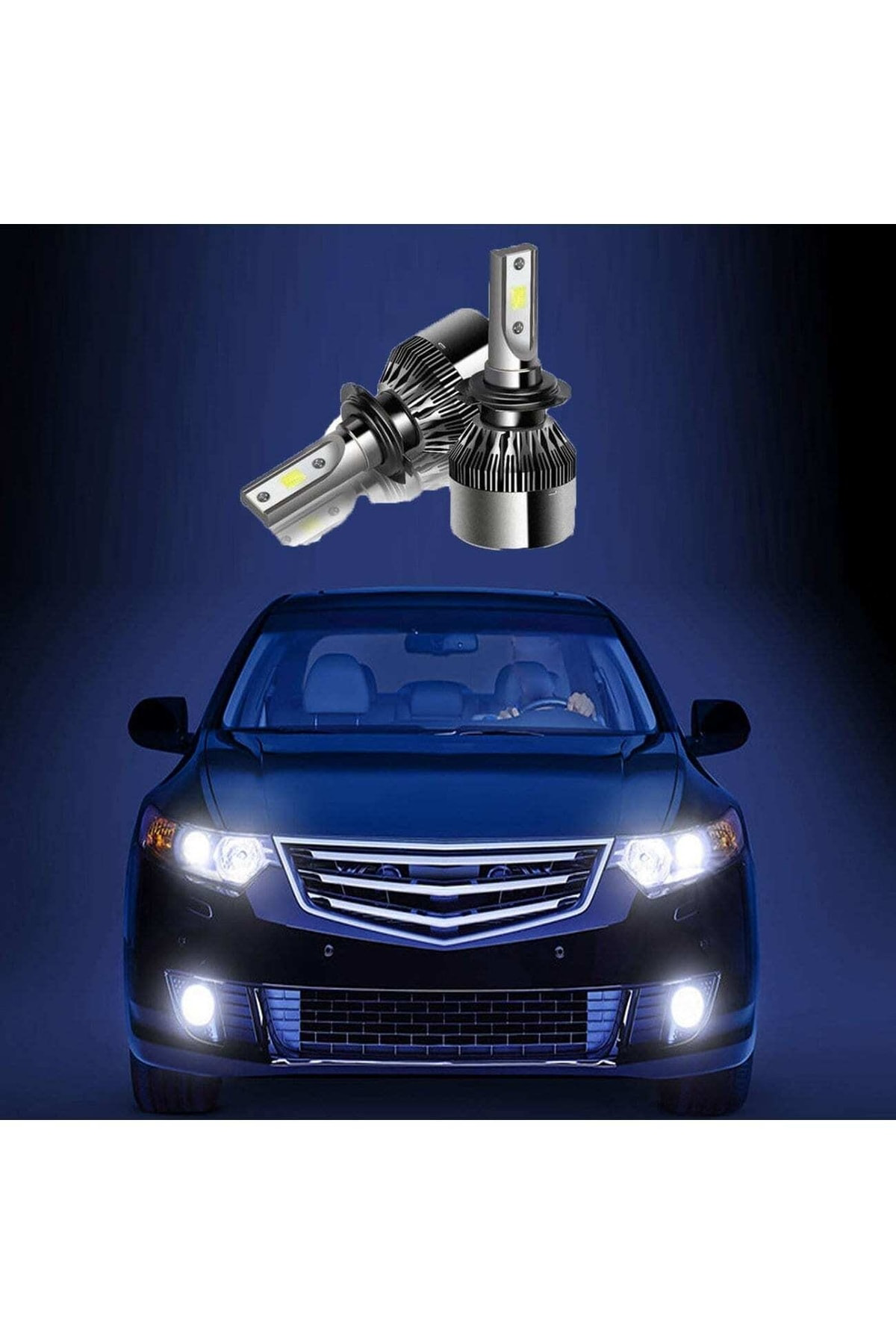 Crn H10 Led Xenon 8000 Uyumlu Lumen Şimşek Etkili T10 Led