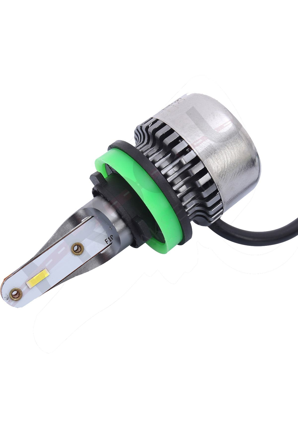 Nice Shop H11 Erlight X Lazer Serisi Led Xenon Uzun-Kisa Beyaz-Yeni Nesi İnce 12000 Lümen Şimşek Etkili 6000K