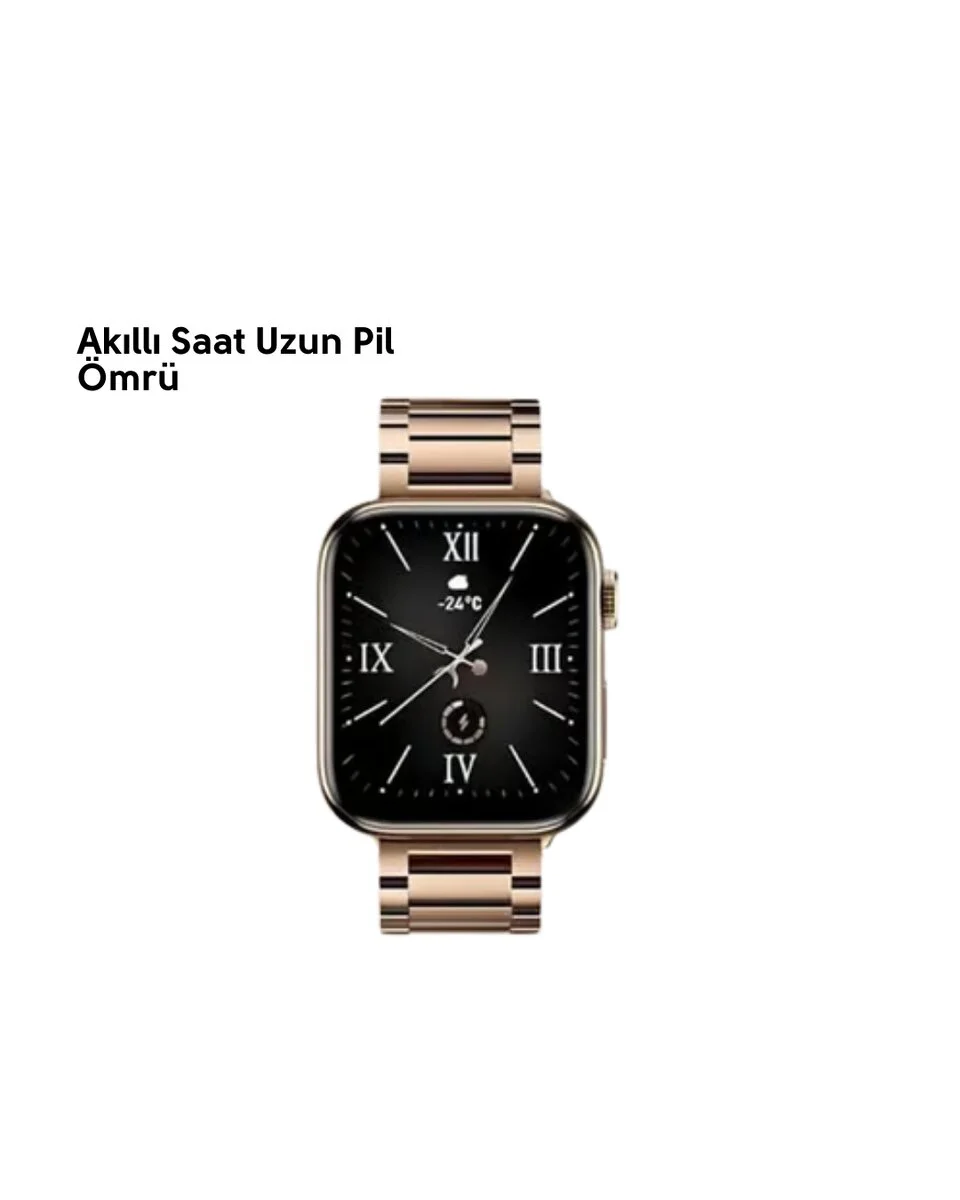 H11 Mini Akıllı Saat - Geniş Ekranlı Spor ve Günlük Kullanım İçin Uzun Pil Ömrü