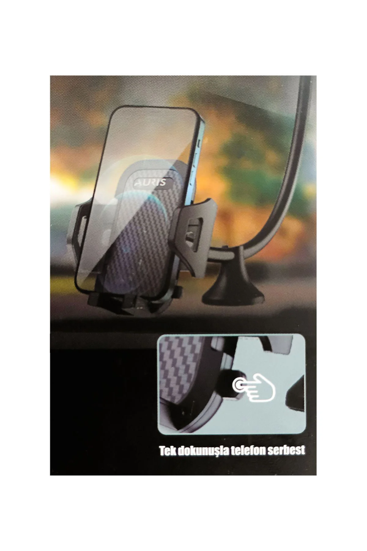 H15 Araç Telefon Tutucu 360° Dönen Universal