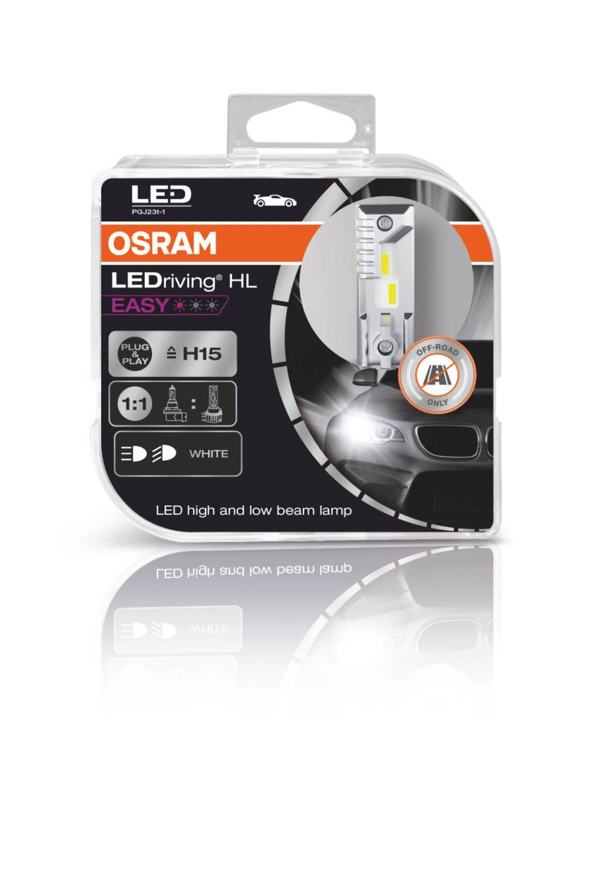 H15 Led Far Ampulü LEDriving HL EASY 64176DWESY-HCB (Takım - 2 Adet)