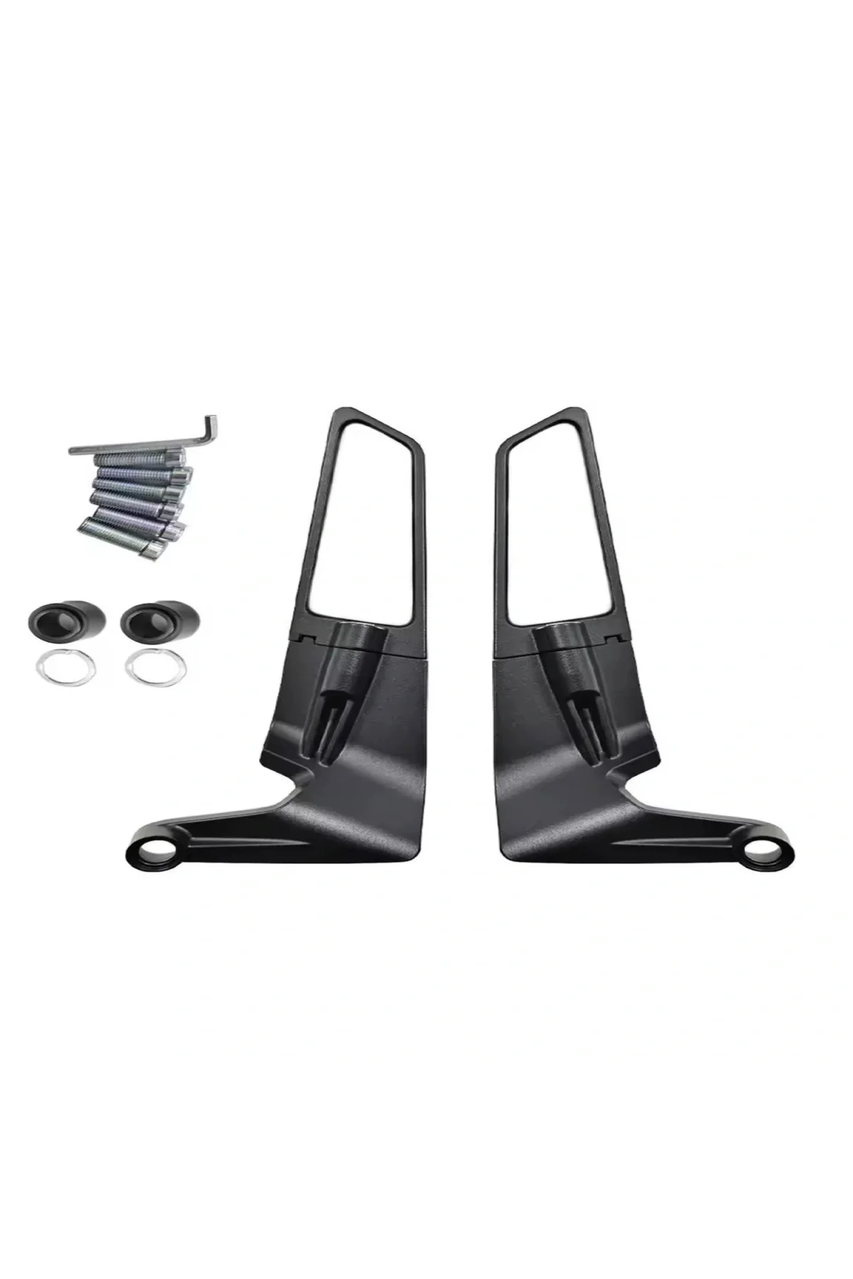 H2 Kanat Ayna Büyük Model Ayna 8 mm 10 mm ters düz tüm motosiklet H2 Kanat Ayna Büyük Model Ayna 8 mm 10 mm ters düz tüm motosiklet