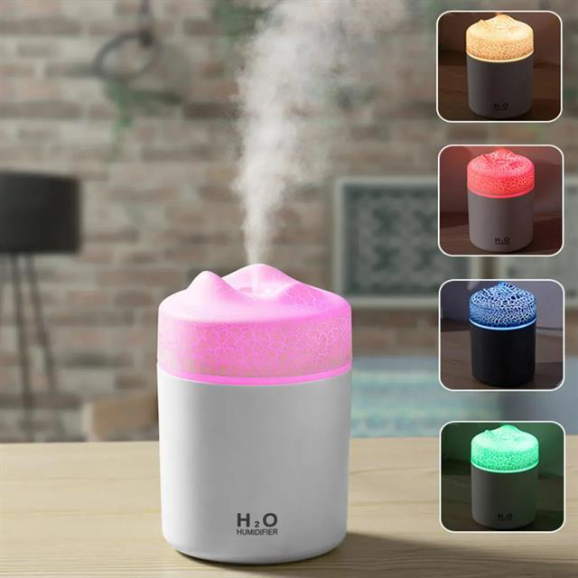 H2O Usb Kablolu Renkli Hava Nemlendirici (4741)