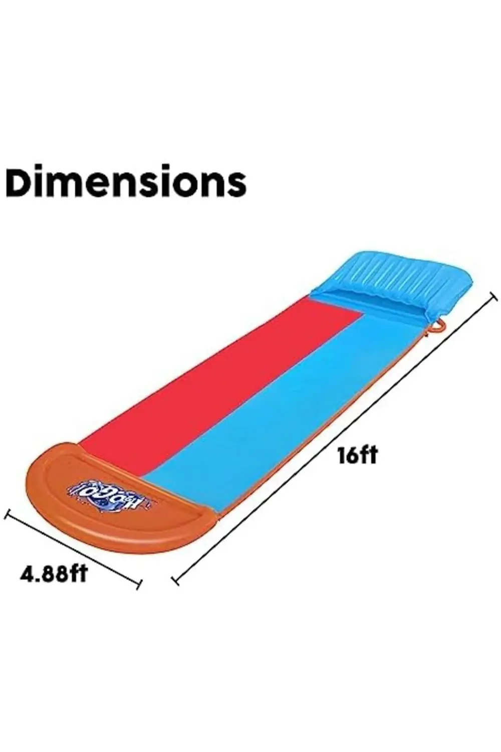 H2OGO! Tsunami Splash Ramp Çift Kaydırak 488 cm 1185222