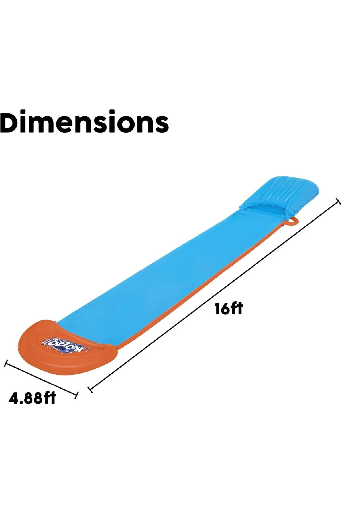H2OGO! Tsunami Splash Ramp Tek Kaydırak 488 cm