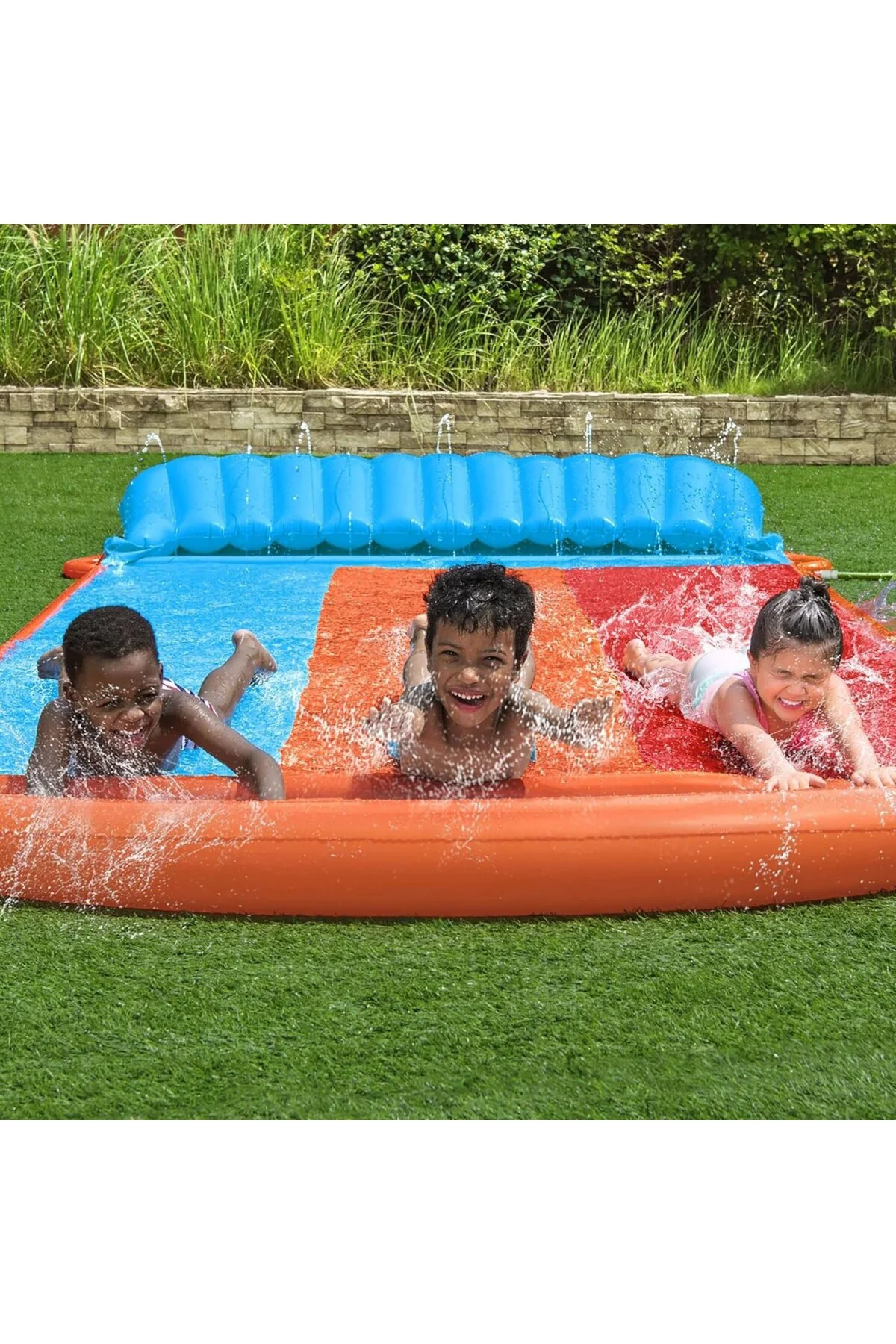 H2OGO! Tsunami Splash Ramp üçlü kaydırak 488 cm