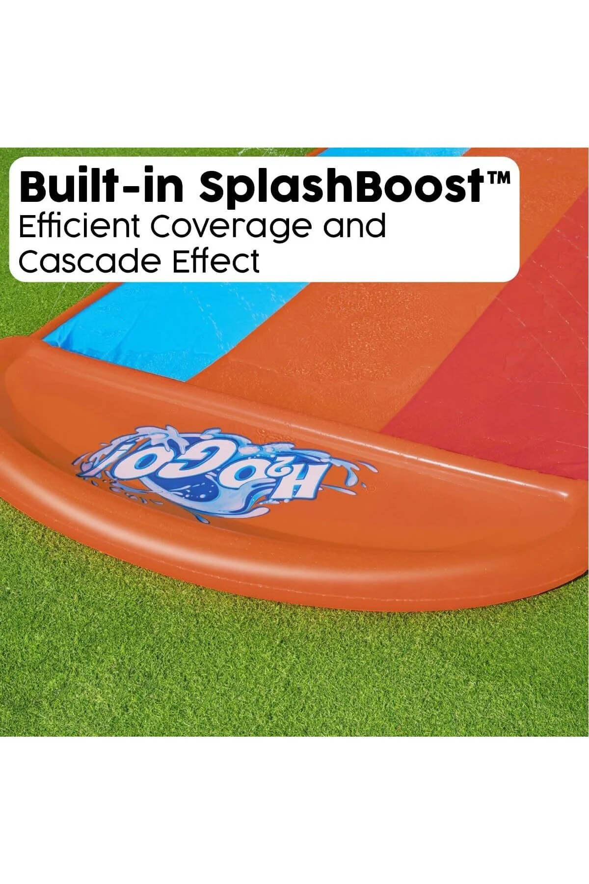 H2OGO! Tsunami Splash Ramp üçlü kaydırak 488 cm