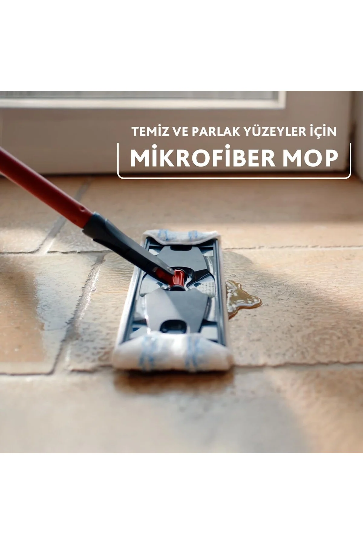 H2PRO%100 Kirli ve Temiz Suyu Ayıran Temizlik Seti & Mikrofiber Mop