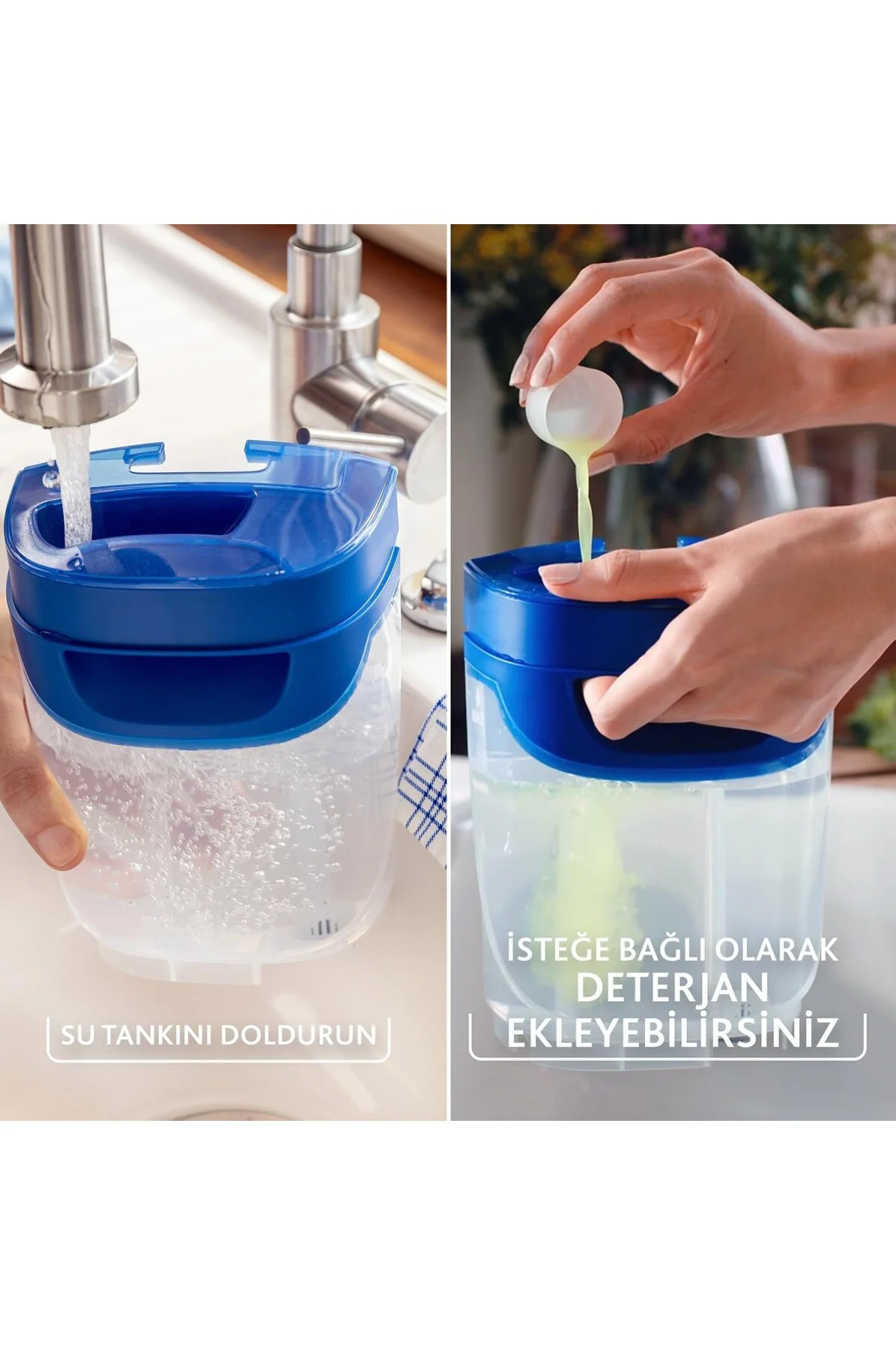 H2PRO%100 Kirli ve Temiz Suyu Ayıran Temizlik Seti & Mikrofiber Mop