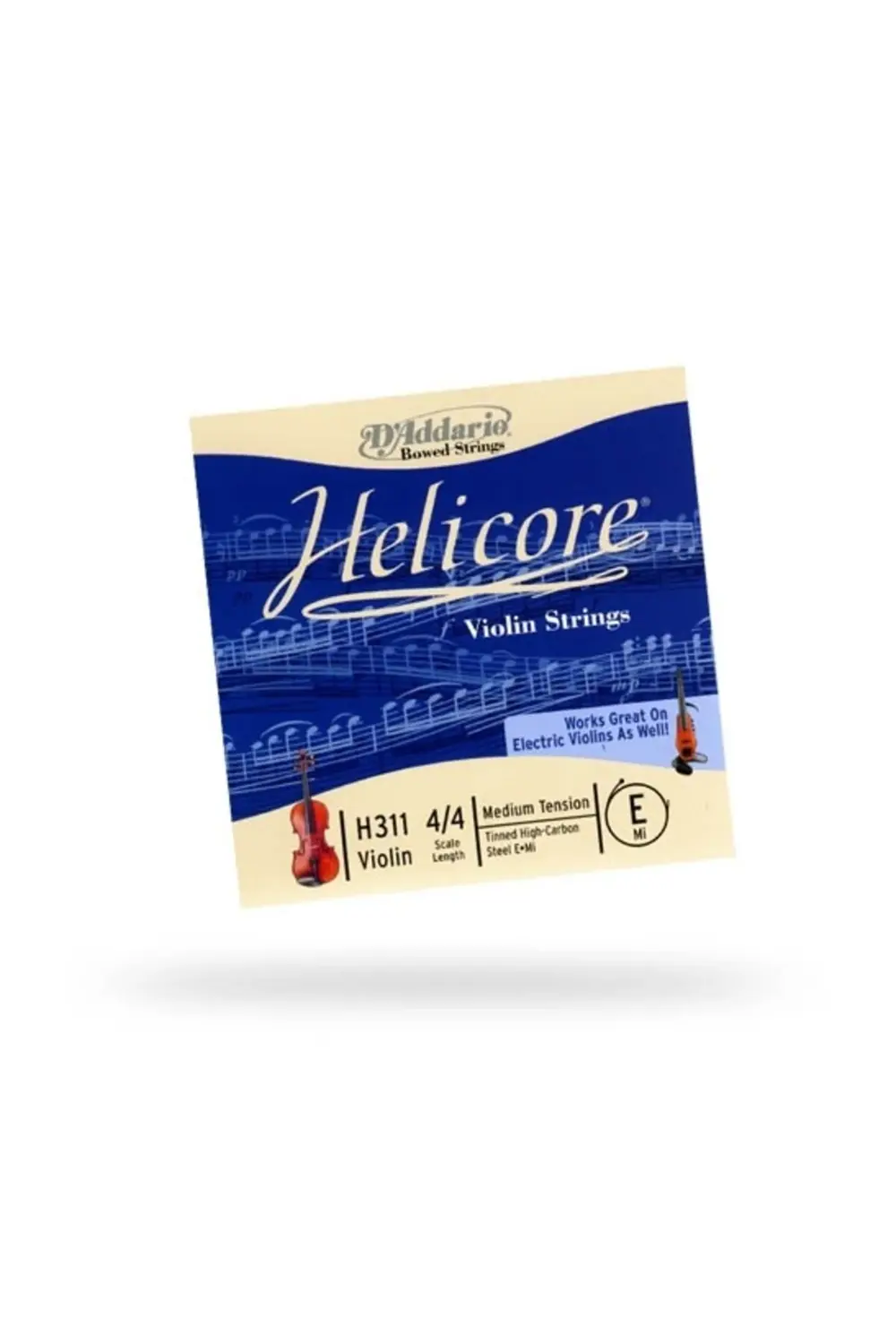 H311 KEMAN&ELEKTRO KEMAN TEK TEL, HELICORE, E-Mİ, SCALE