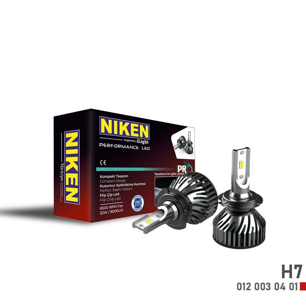 Drs Tuning H7 Led Uyumlu Xenon Far Ampulü Yeni Nesil Pro Niken Parça