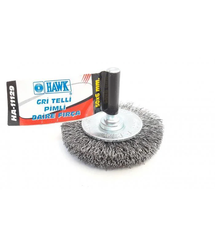 HA11129 Pimli Gri Tel Daire Fırça 50x6 mm – Pas, Boy ve Kaynak Artığı Temizliğinde Profesyonel Çözüm Fiyatı, Yorumları ve Özellikleri