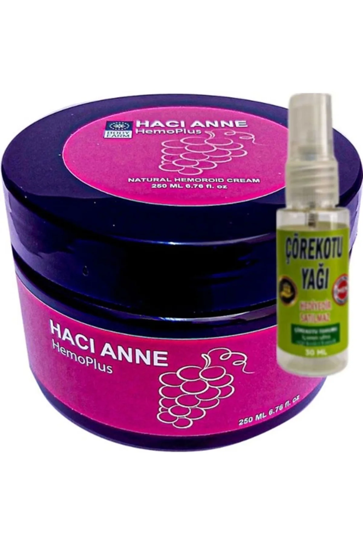 Hacı Anne Bakım Kremi 200 ml + Çörek Otu Yağı 30 ml – Doğum Sonrası Emzirme Bakımı