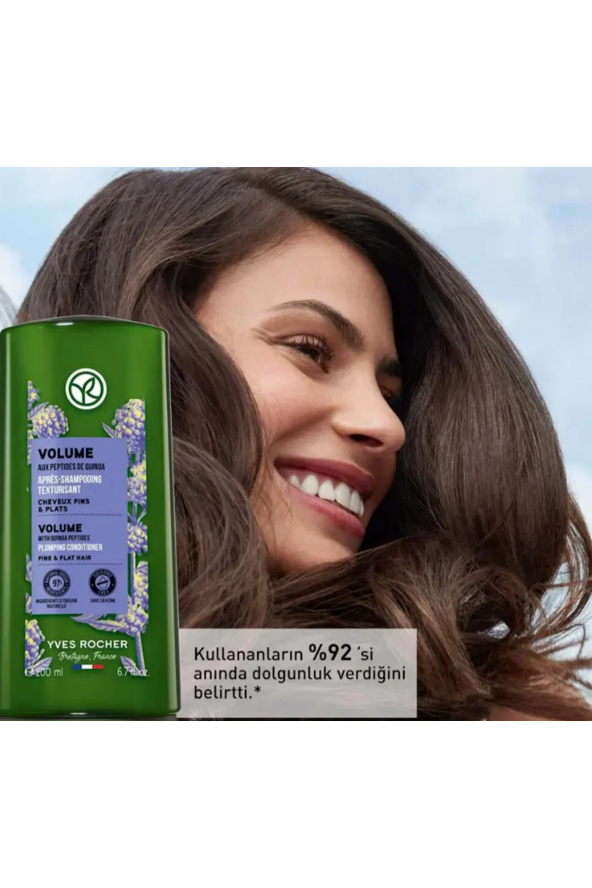 Hacim Veren Saç Kremi - İnce Telli Saçlar / Volume Kinoa peptitle