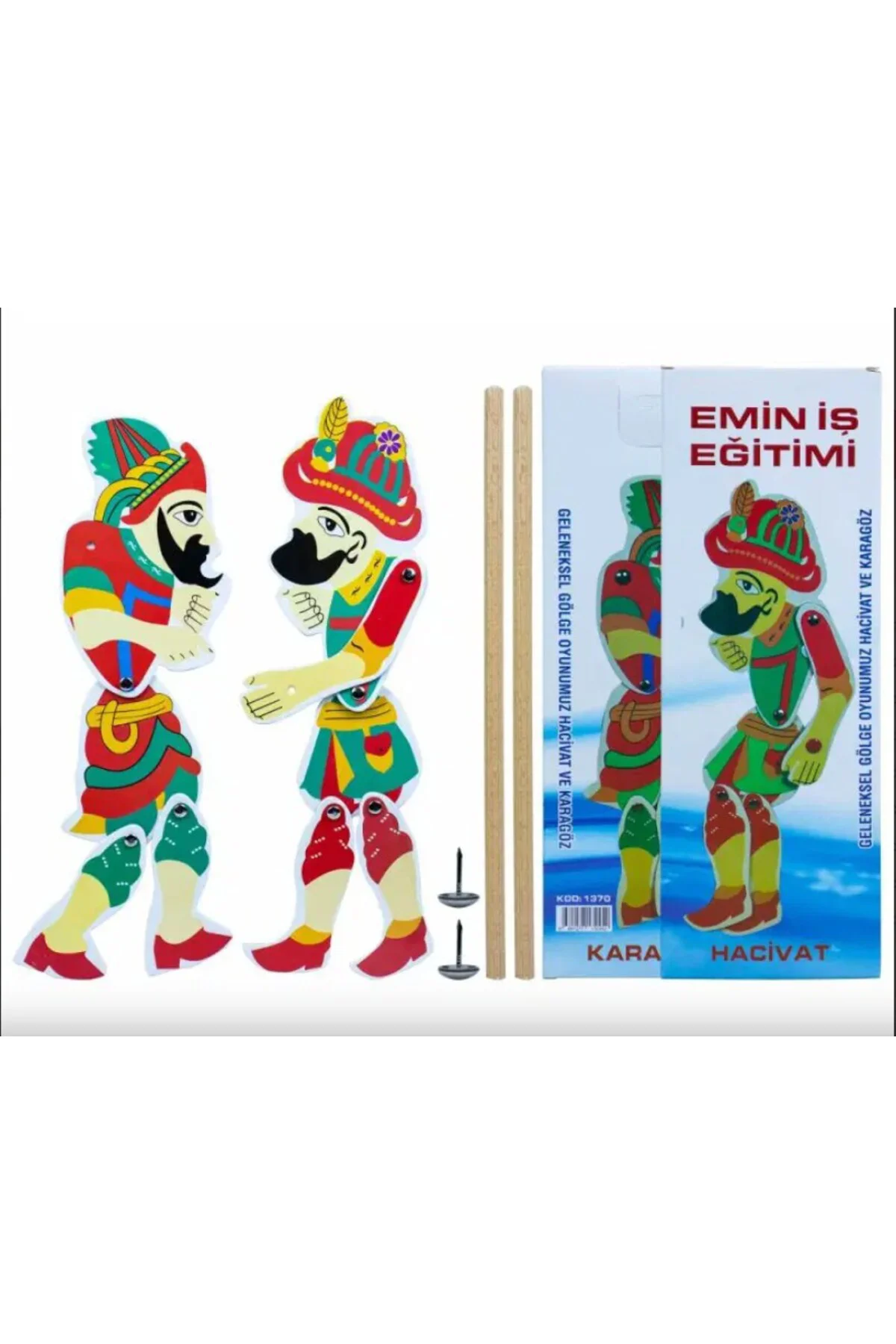 Hacivat Ve Karagöz Kukla Oyun Seti Hacivat Ve Karagöz Kukla Oyun Seti