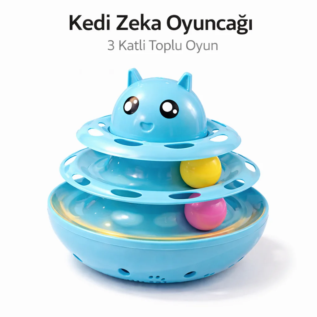 Hacıyatmaz Kedi Oyuncağı 3 Katlı Toplu Zeka Oyuncağı 20x21 cm – Devrilmez Interaktif Oyuncağı Hacıyatmaz Kedi Oyuncağı 3 Katlı Toplu Zeka Oyuncağı 20x21 cm – Devrilmez Interaktif Oyuncağı
