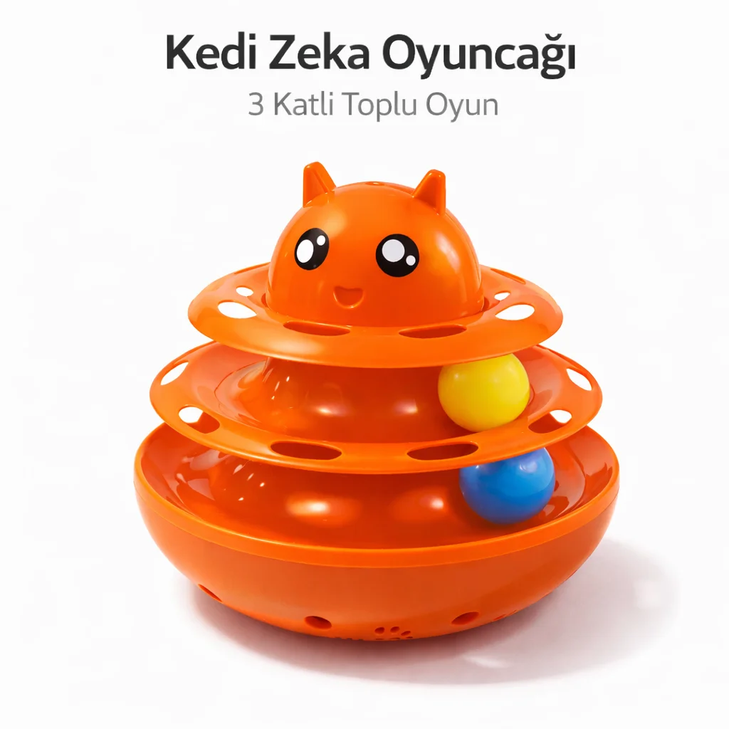 Hacıyatmaz Kedi Oyuncağı 3 Katlı Toplu Zeka Oyuncağı 20x21 cm – Devrilmez Interaktif Oyuncağı Hacıyatmaz Kedi Oyuncağı 3 Katlı Toplu Zeka Oyuncağı 20x21 cm – Devrilmez Interaktif Oyuncağı