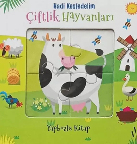 Hadi Keşfedelim - Çiftlik Hayvanları Yapbozlu Karton Kitap Fiyatı, Yorumları ve Özellikleri