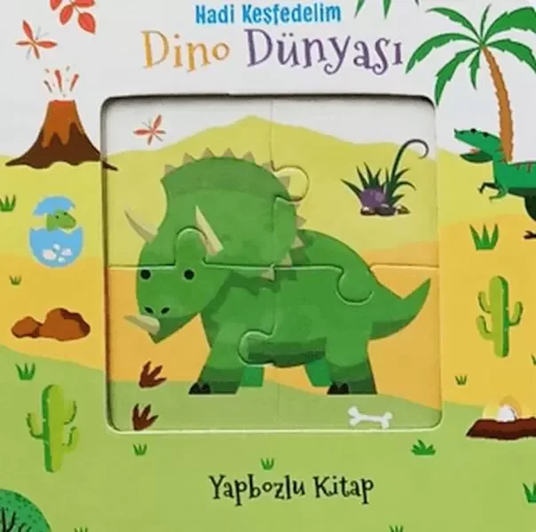 Hadi Keşfedelim - Dino Dünyası Yapbozlu Karton Kitap Fiyatı, Yorumları ve Özellikleri