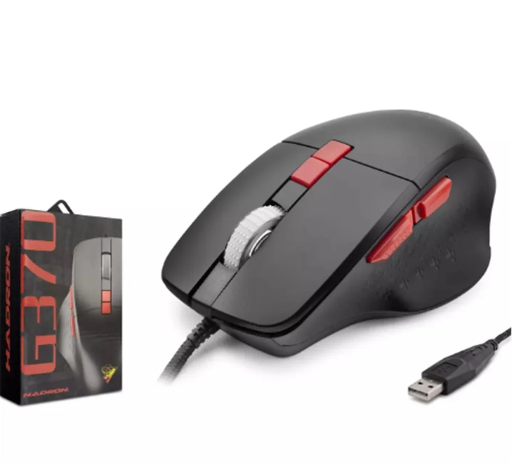 Hadron G370 Rgb 6 Buttons Usb Oyuncu Mouse (1,50cm Kablo Uzunluğu