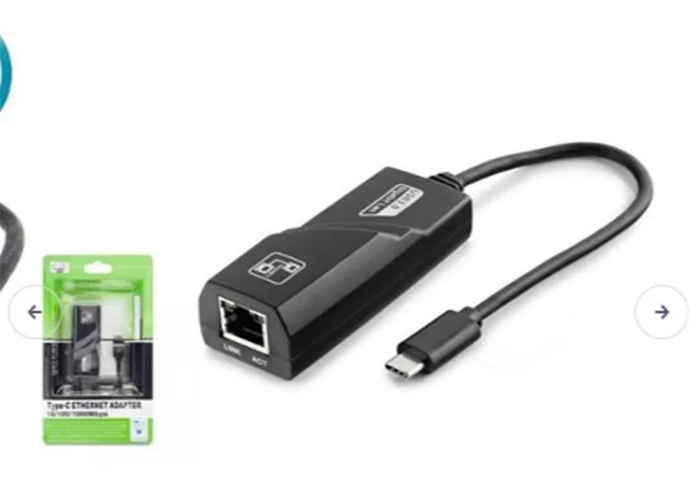 Hadron HDX5273 Type-C 3.0 Ethernet Çevirici Adaptör 10-100-1000 M