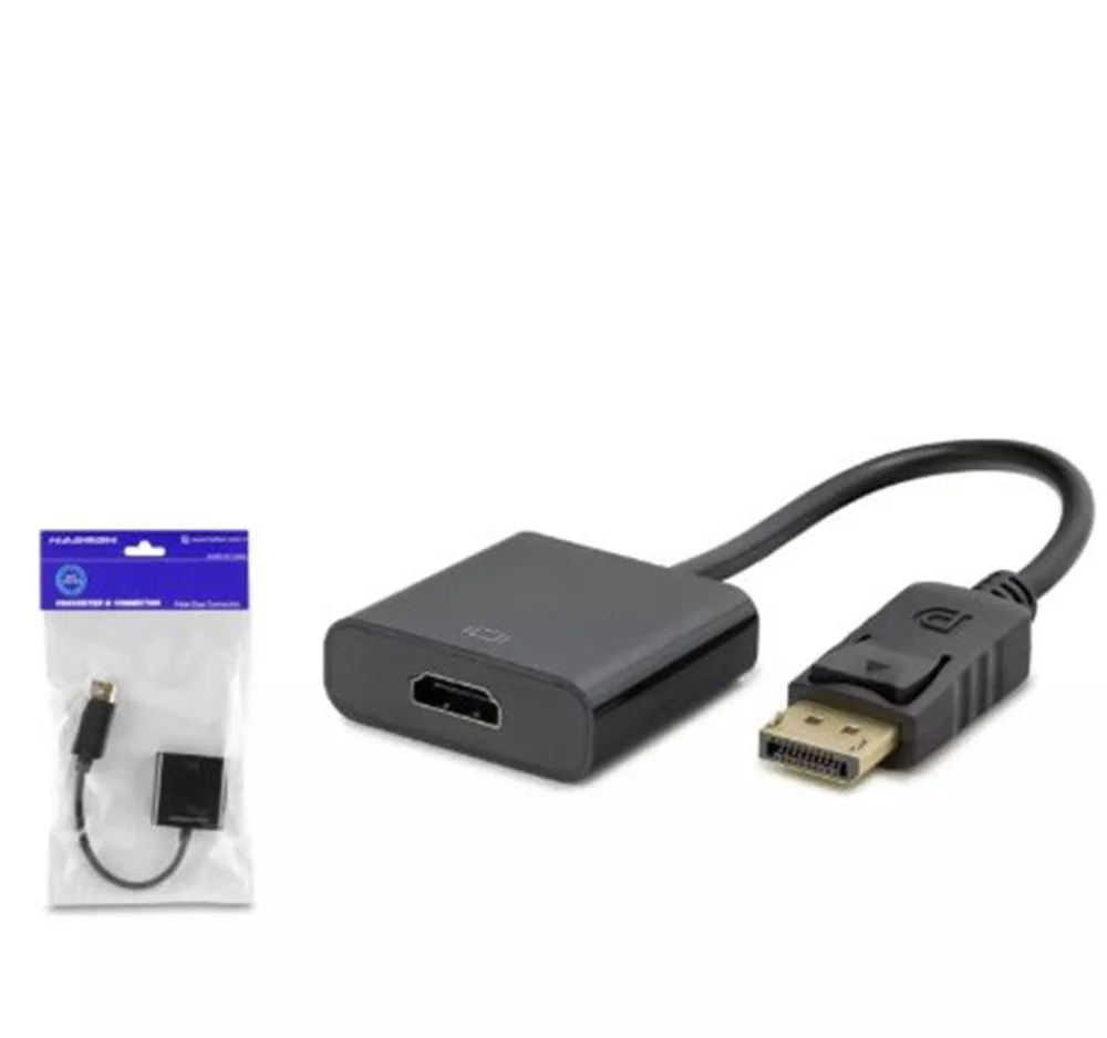 HADRON HDX7873 DisplayPort to HDMI Dişi Görüntü Dönüştürücü 4K 30