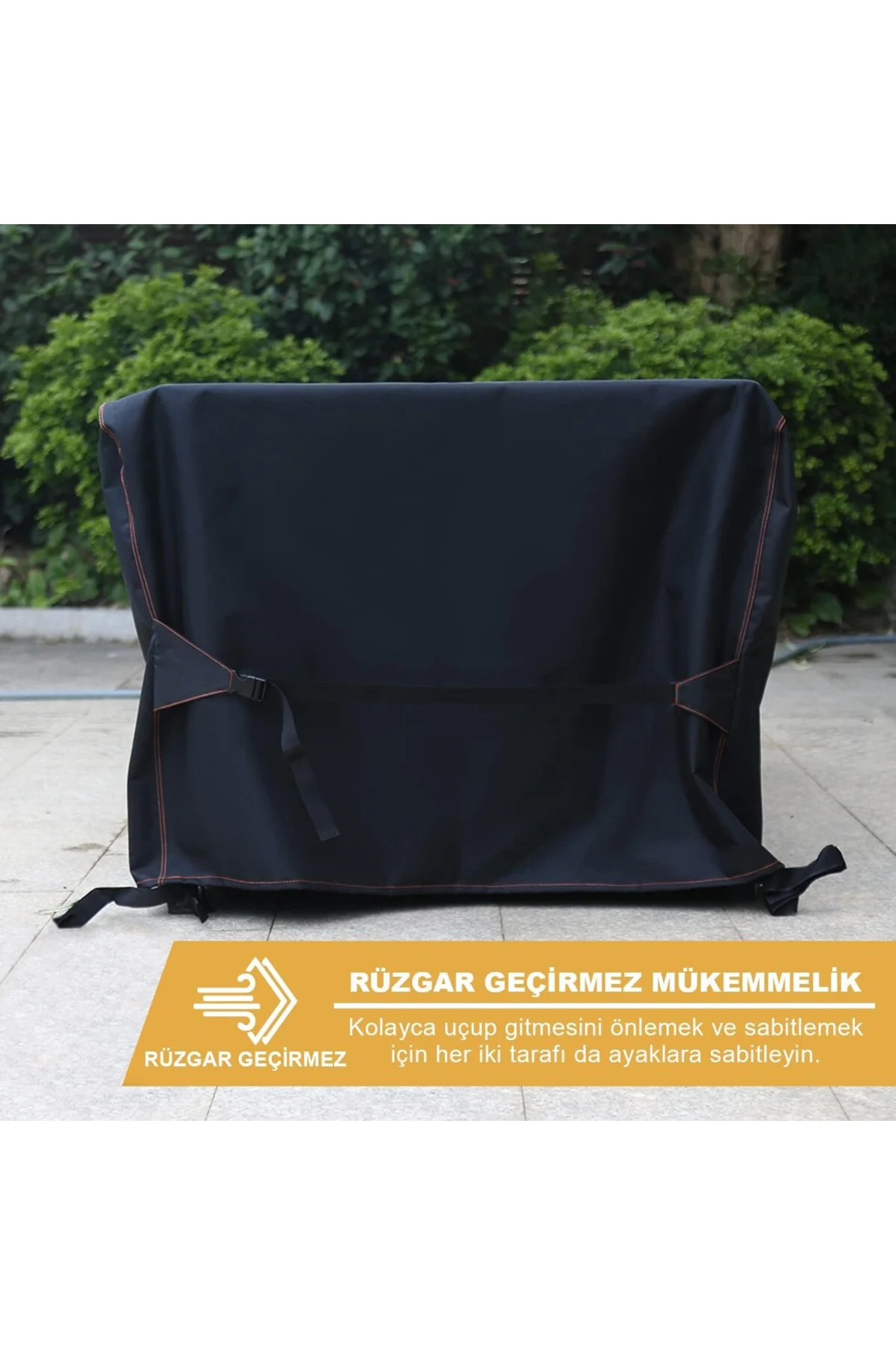 Haegs Bahçe Mobilyası Örtüsü, 250-210-90cm, Ağır Hizmet Oxford Kumaş, Su Geçirmez, Dış M Haegs Bahçe Mobilyası Örtüsü, 250-210-90cm, Ağır Hizmet Oxford Kumaş, Su Geçirmez, Dış M