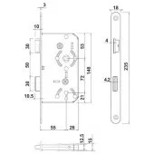 Hafele 55 mm Eksen Oval Oda Kilidi Sol Dilli