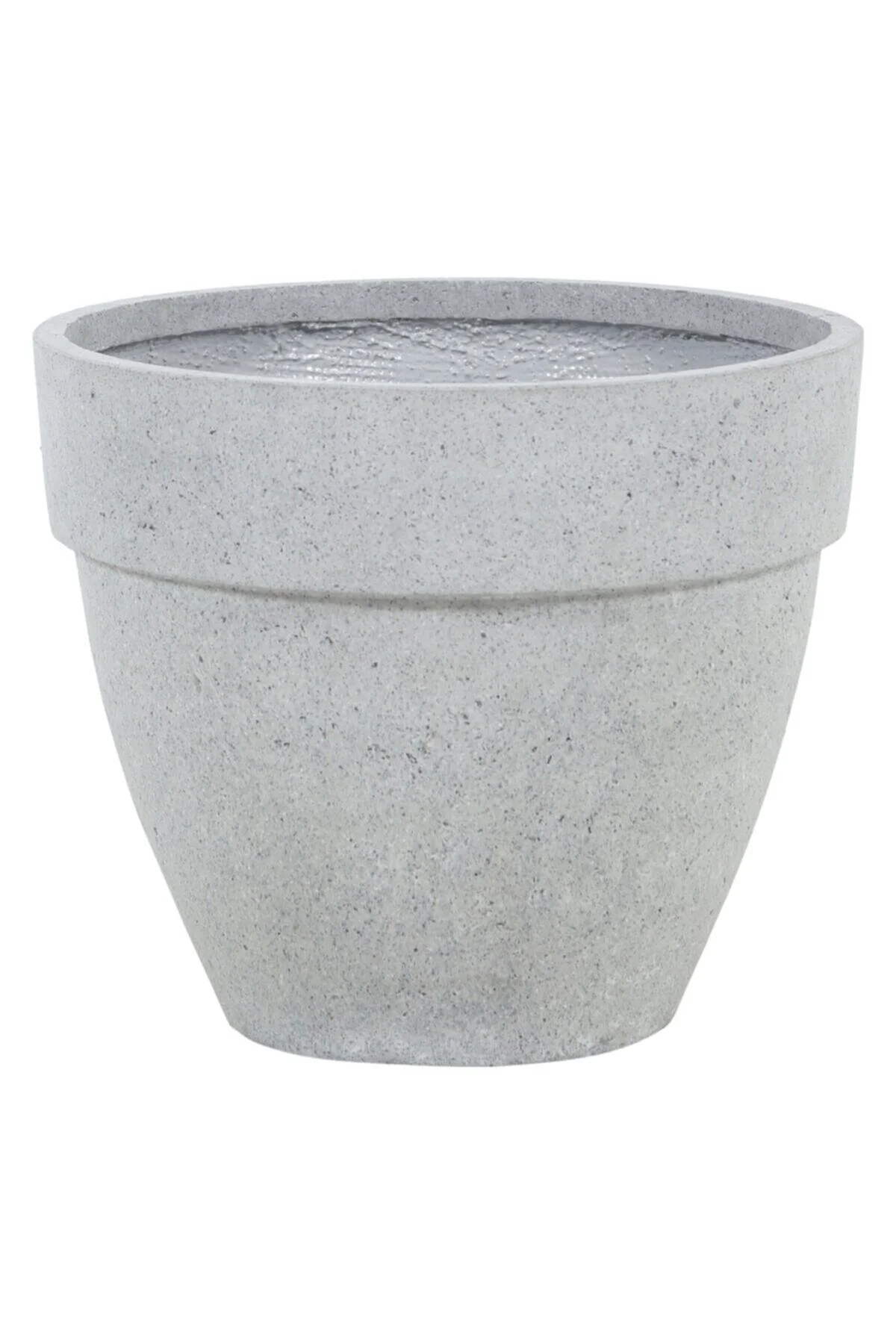 Hafif Beton Saksı Gül Gri (m) 20x20