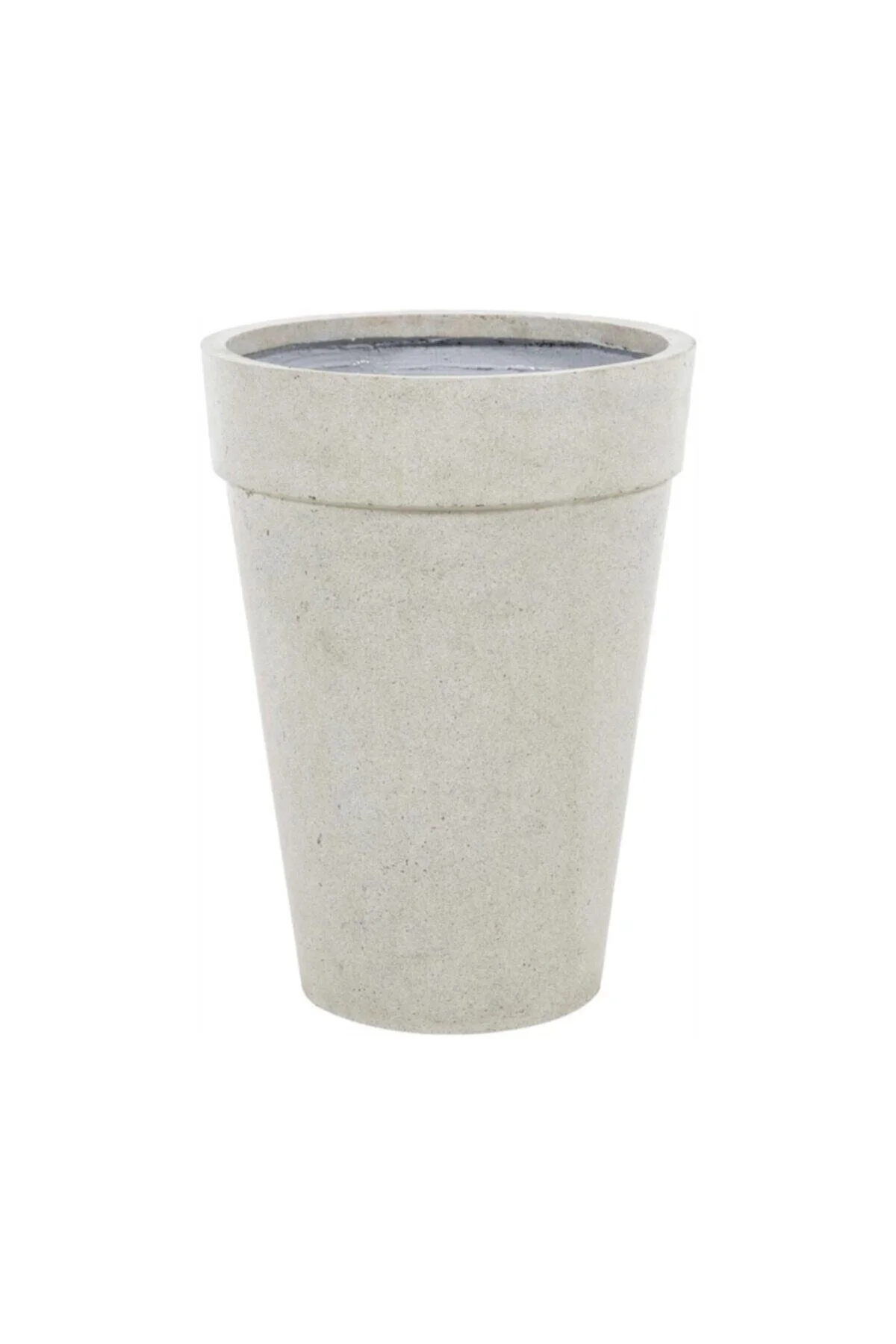 Hafif Beton Saksı Lavanta Krem (m) 40x55 Hafif Beton Saksı Lavanta Krem (m) 40x55