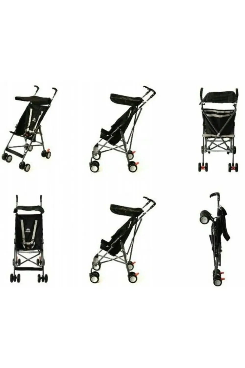 Hafif Pratik Baston Puset Bebek Arabası Mavi