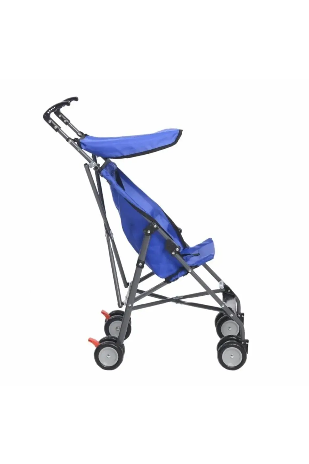 Hafif Pratik Baston Puset Bebek Arabası Mavi