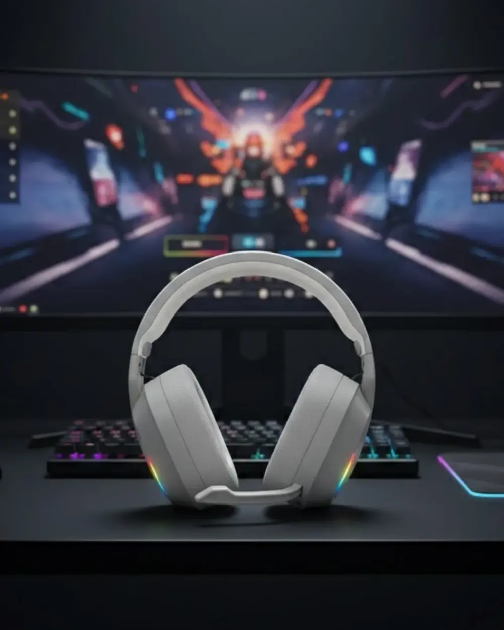 Hafif ve Ergonomik Kablosuz Kulaklık IPX5 Ter Dayanıklı