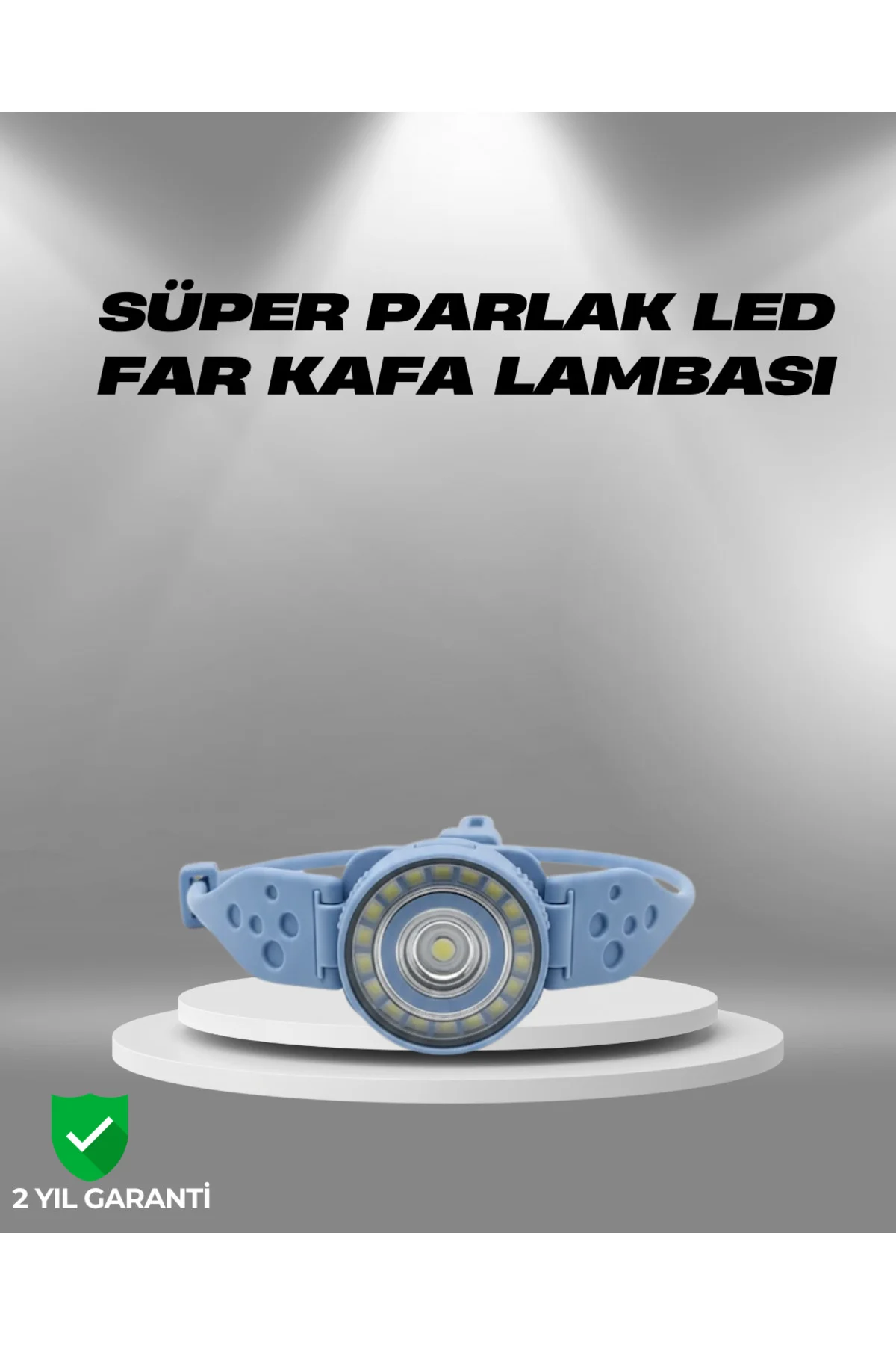 Hafif Ve Taşınabilir Kamp Kafa Lambası Ayarlanabilir Işık