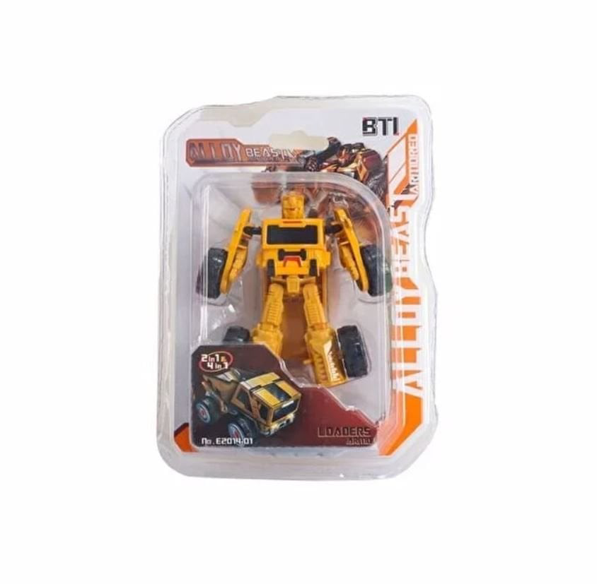 Hafriyat Kamyonuna Dönüşen Robot