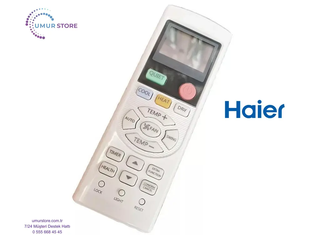 Haier AS50TDMHRA Uyumlu Klima Kumandası